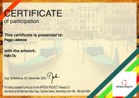 Certificate_Hallo Du_certificat venedig